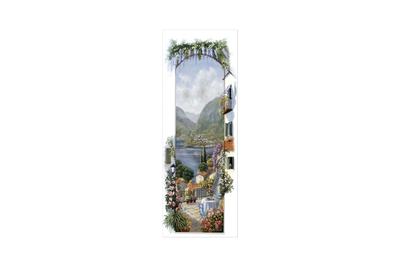 Puzzle panoramic Art Puzzle - Peter Motz : Lago Maggiore, 1.000 piese (Art-Puzzle-4335)