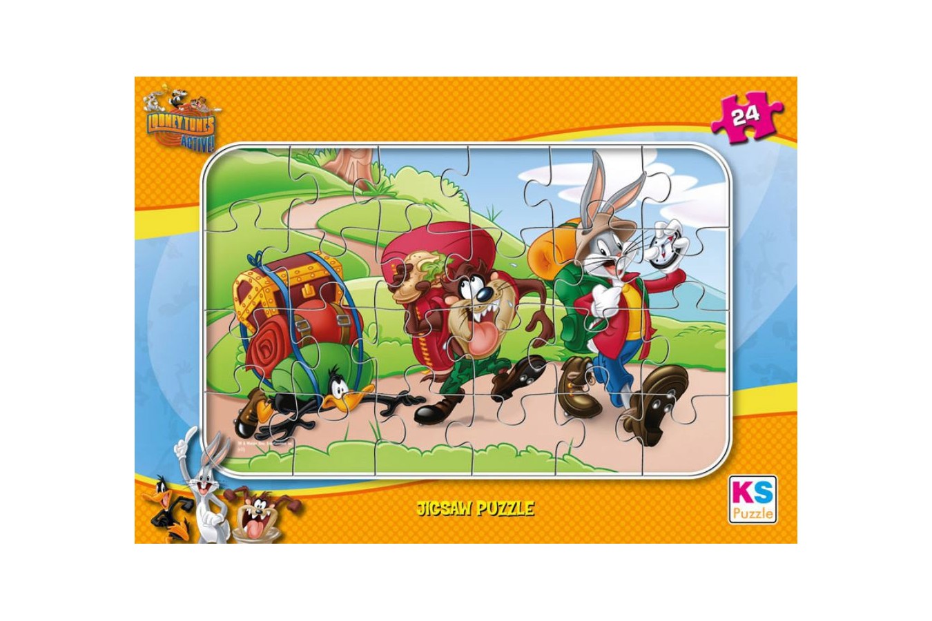 Puzzle KS Games - Looney Tunes, 24 piese (KS-Games-LT704)