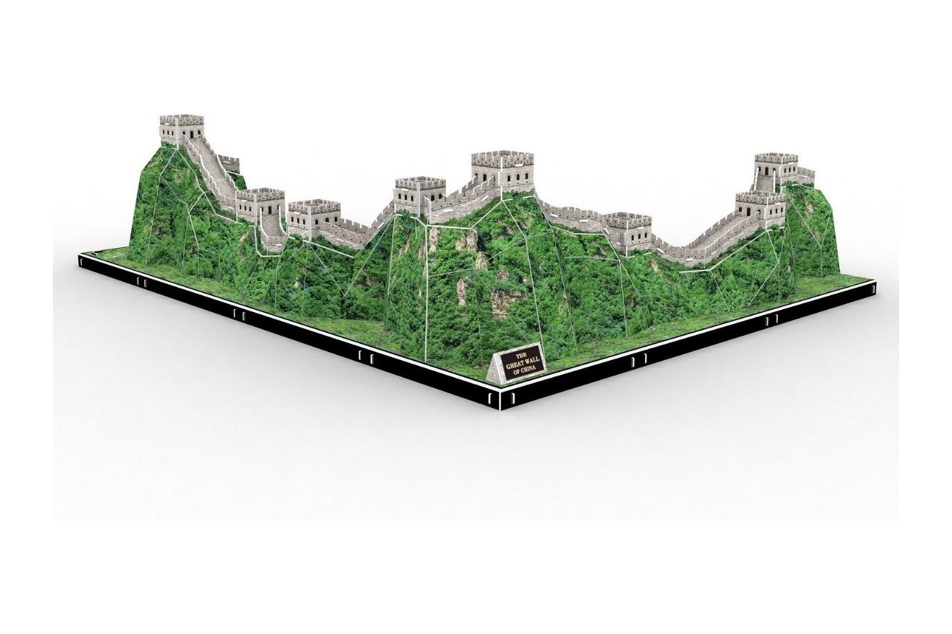 Puzzle 3D Cubic Fun - Great Wall of China, 75 piese (Cubic-Fun-MC167H)