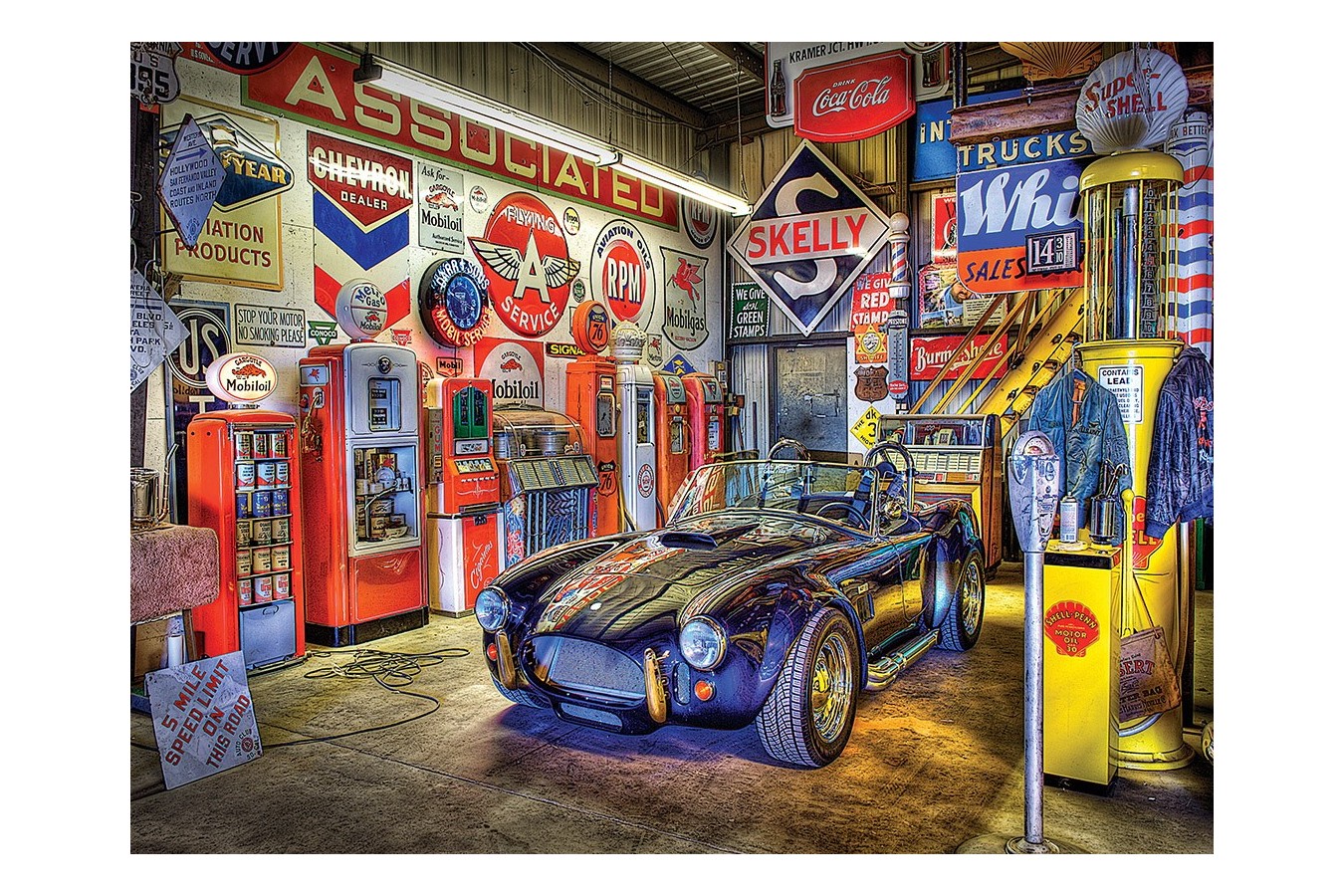 Puzzle Master Pieces - Jewel of the Garage, 750 piese (Master-Pieces-31813)