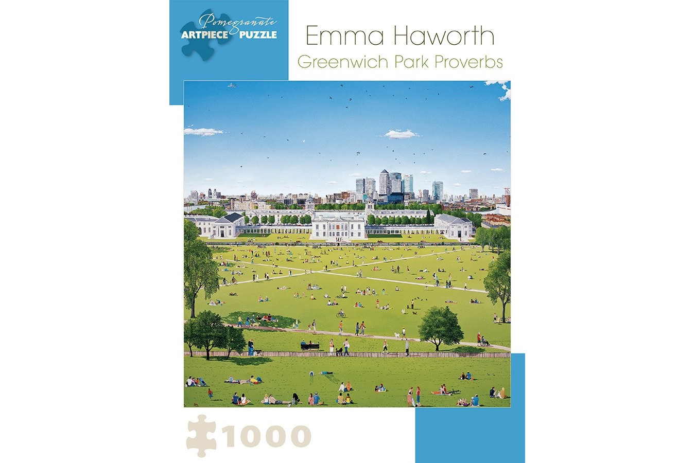 Puzzle Pomegranate - Emma Haworth: Greenwich Park Proverbs, 2008, 1.000 piese (AA921)