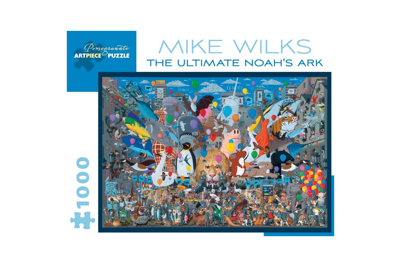 Puzzle Pomegranate - Mike Wilks: The Ultimate Noah\'s Ark, 1990-1992, 1.000 piese (AA895)