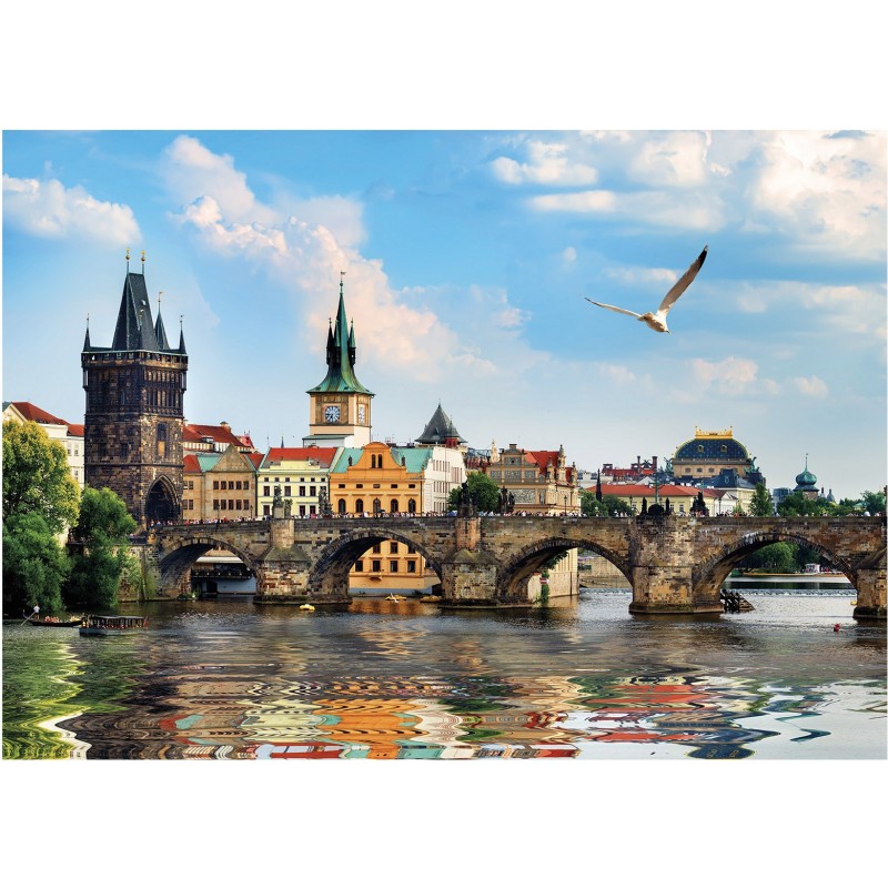 Puzzle Dino - Charles Bridge, Prague, 1.000 piese (53273)