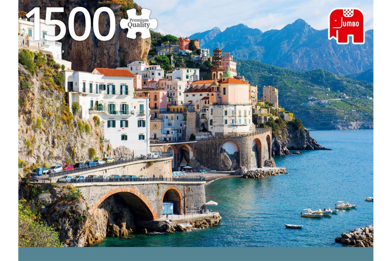 Puzzle Jumbo - Amalfi Coast, Italy, 1500 piese (18828)