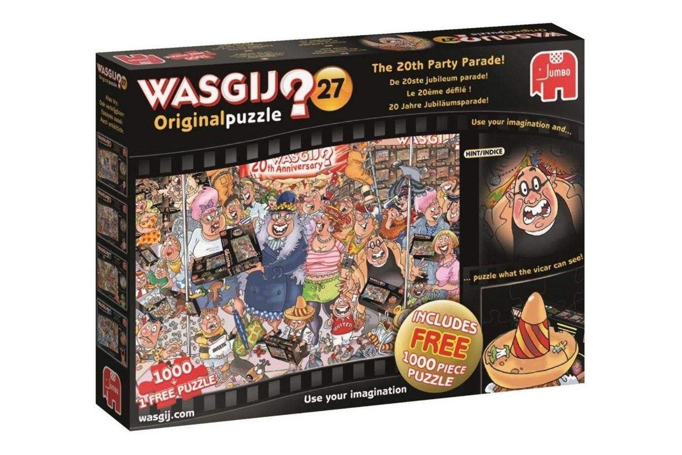 Puzzle Jumbo - Wasgij Original 27 - The 20th Party Parade!, 1.000 piese (19152)