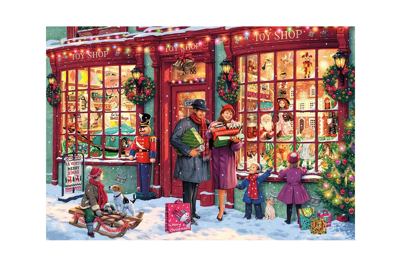 Puzzle Gibsons - Steve Read: Toy Shop, 2.000 piese (G8016)