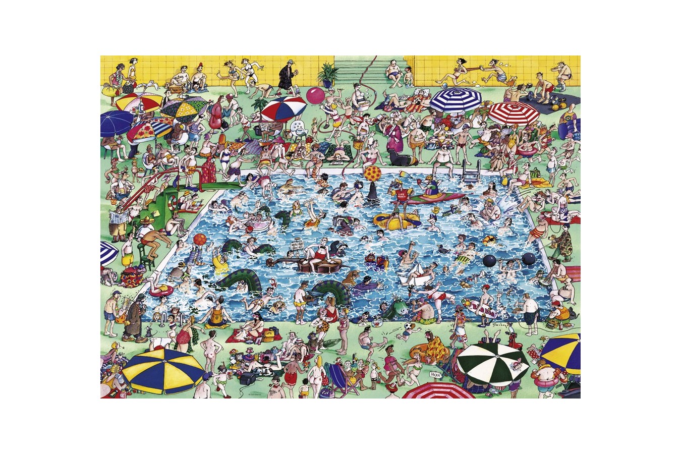 Puzzle Heye - Roger Blachon: Cool Down!, 1.000 piese (29904)