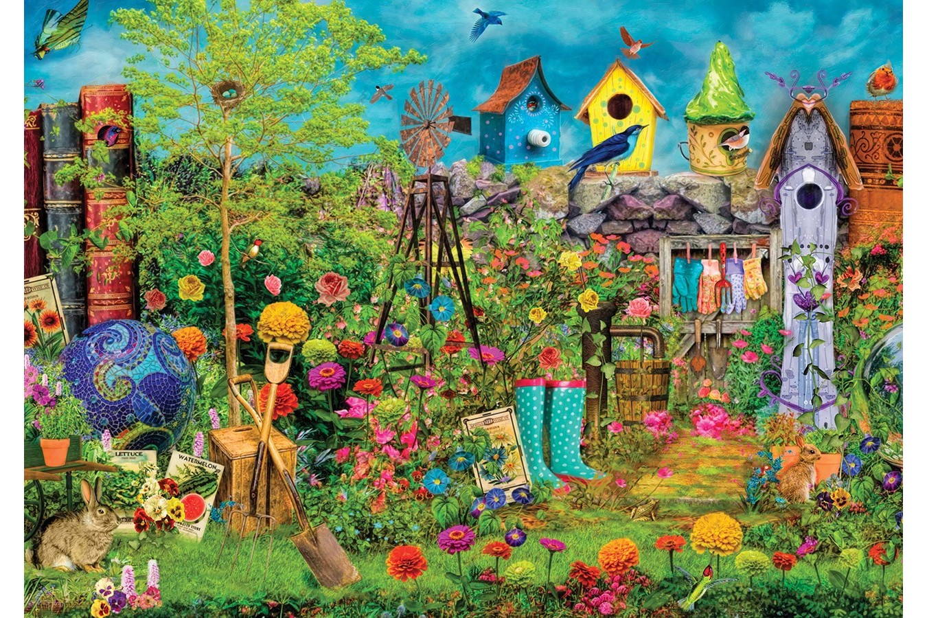 Puzzle KS Games - Summer Garden, 1500 piese (22009)