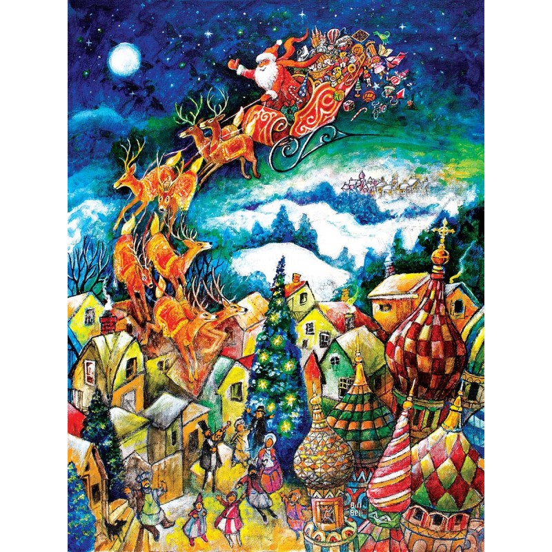 Puzzle SunsOut - St. Nicholas, 300 piese XXL (Sunsout-21825)