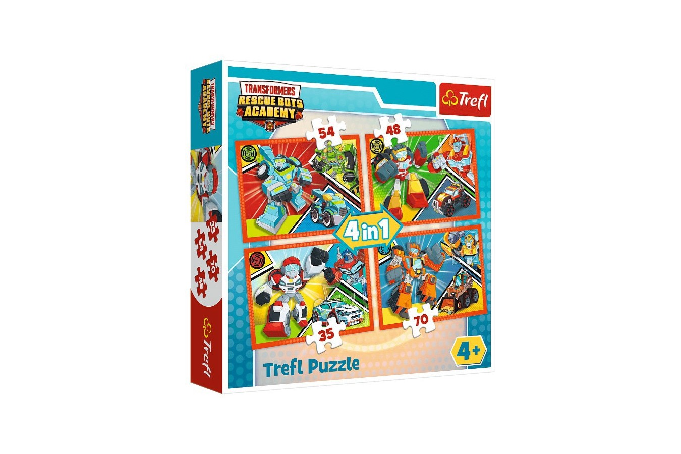 Puzzle Trefl - Transformers, 35/48/54/70 piese (34313)