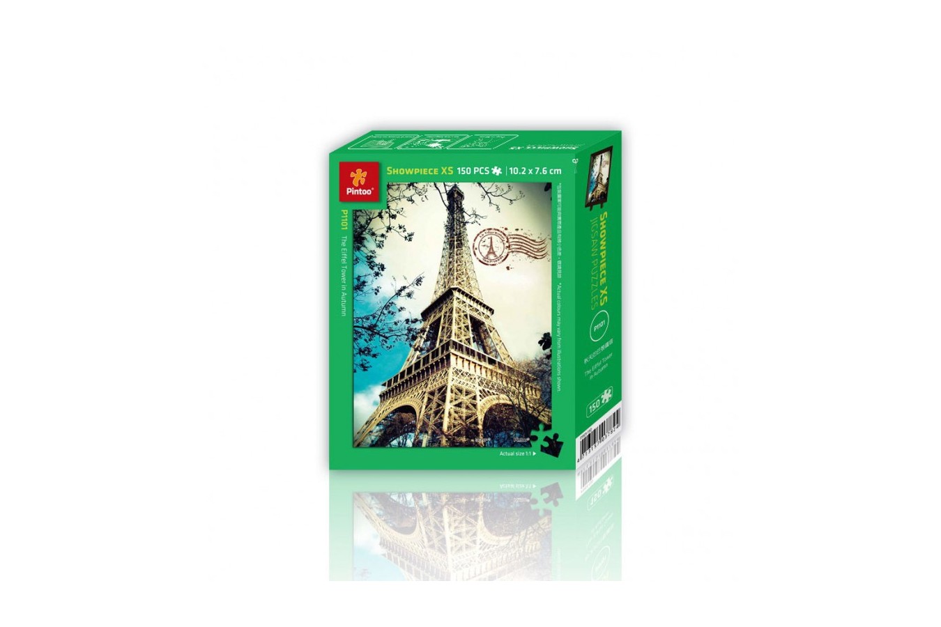 Puzzle din plastic Pintoo - Eiffel Tower, 150 piese (P1101)