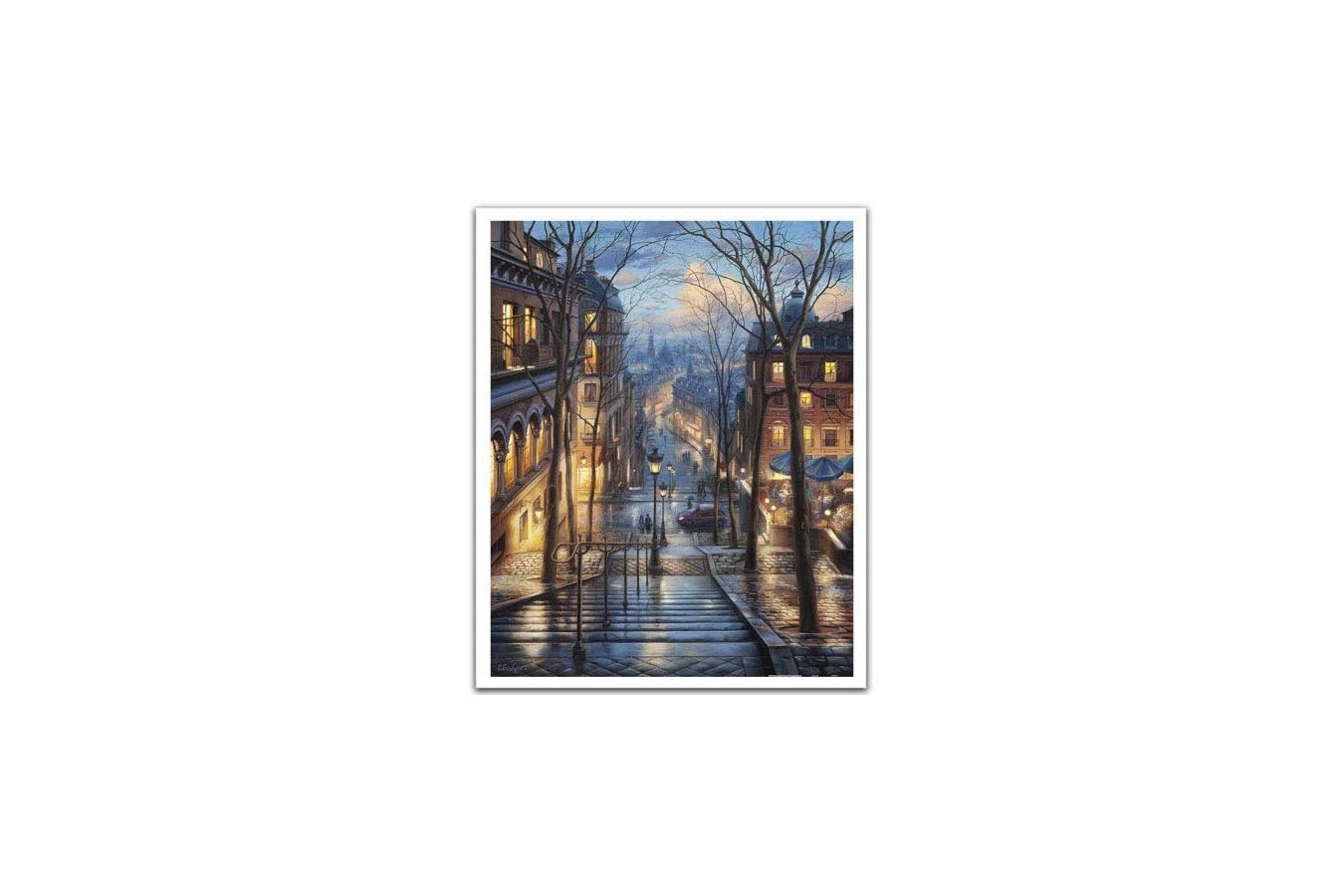 Puzzle din plastic Pintoo - Eugeny Lushpin: Montmartre Spring, 2.000 piese (H2058)
