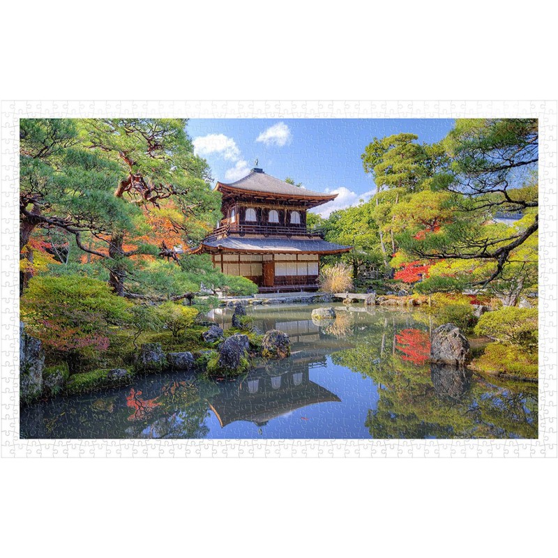 Puzzle din plastic Pintoo - Ginkakuji - Kyoto, Japan, 1.000 piese (H1766)