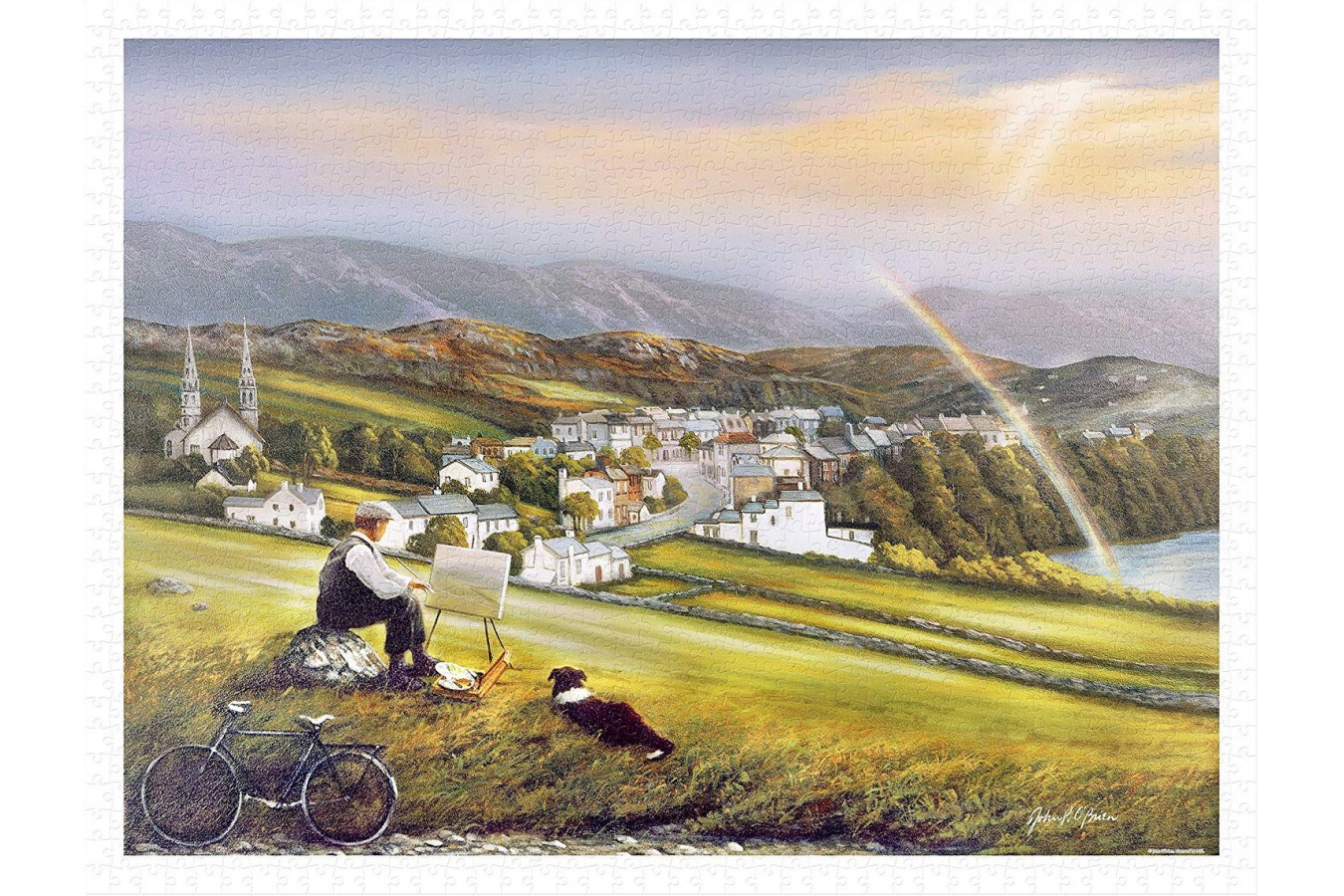 Puzzle din plastic Pintoo - John O\'Brien: Irish Landscape, 1200 piese (H2015)