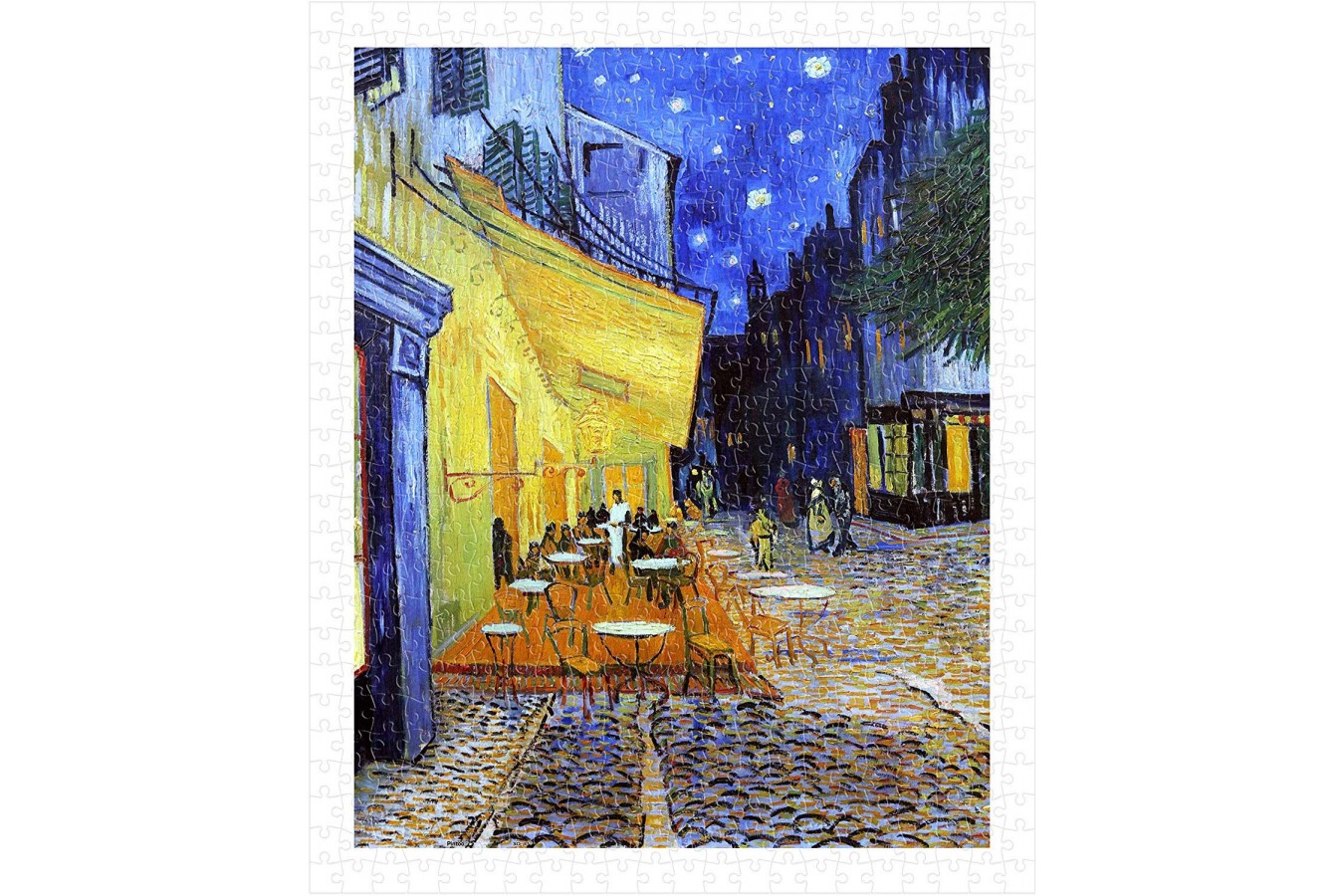 Puzzle din plastic Pintoo - Vincent Van Gogh: Cafe Terrace at Night, 500 piese (H1762)