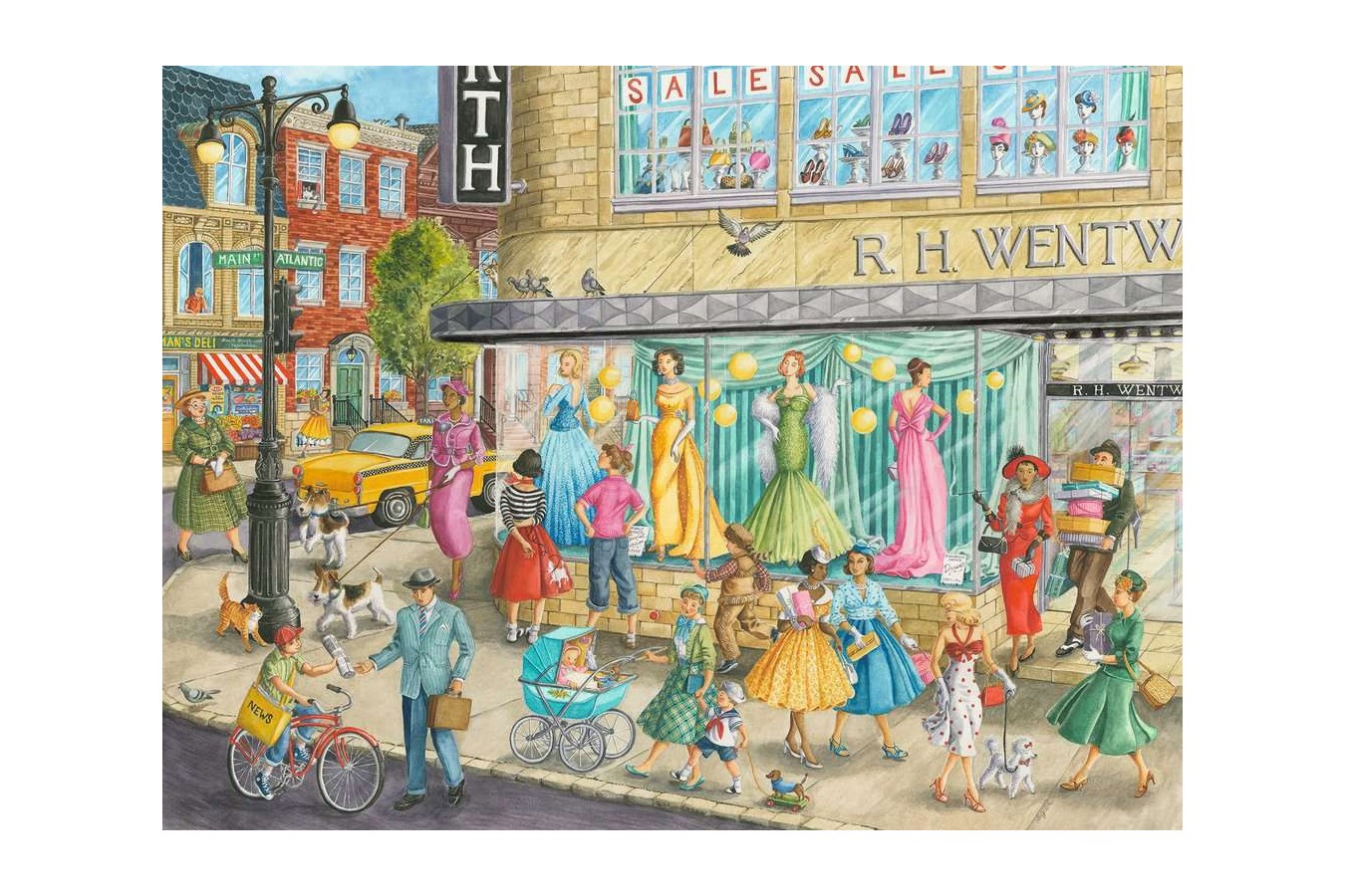 Puzzle Ravensburger - Fashion Avenue, 1500 piese (16459)