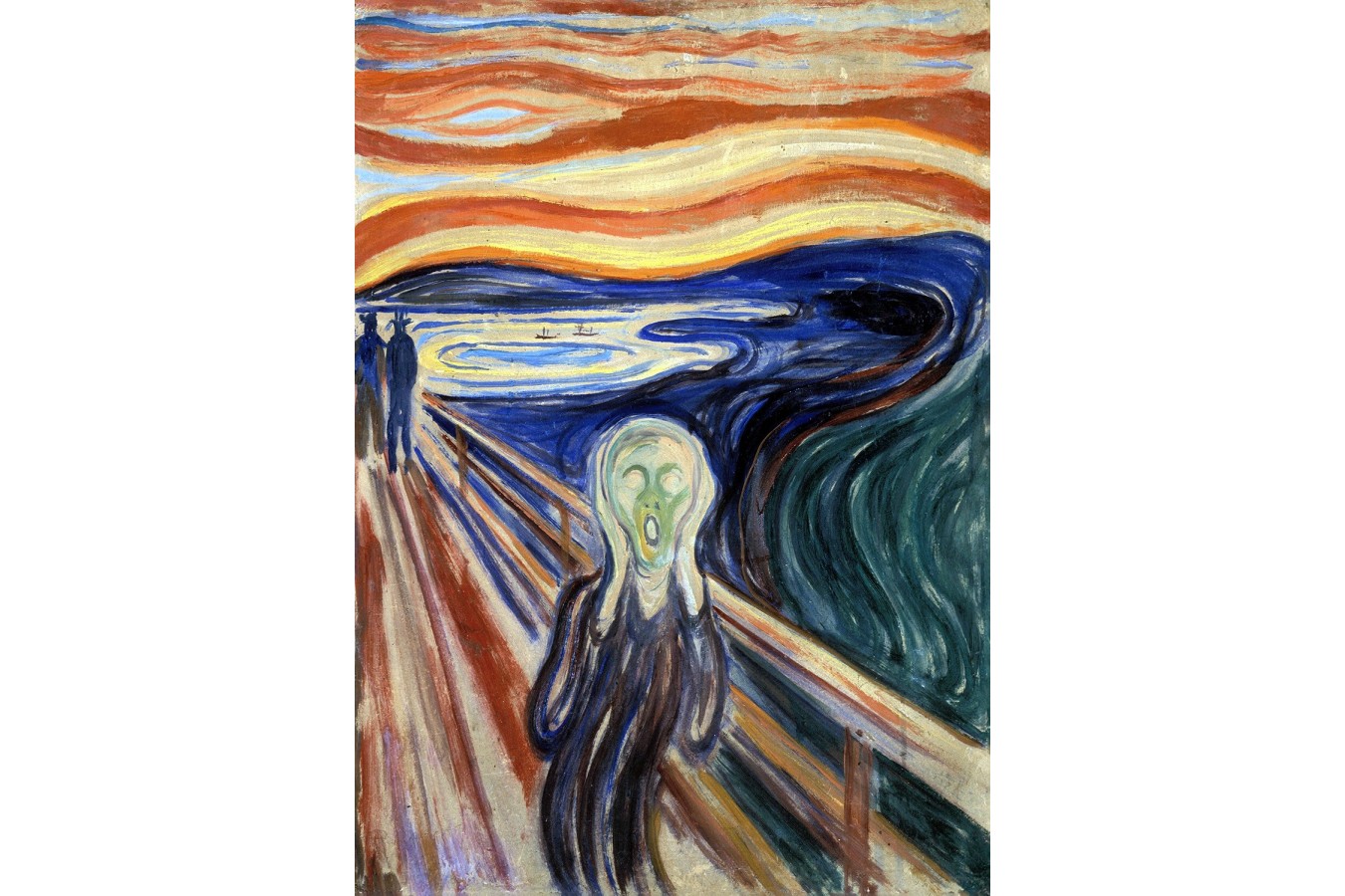 Puzzle TinyPuzzle - Edvard Munch: The Scream, 99 piese (1019)