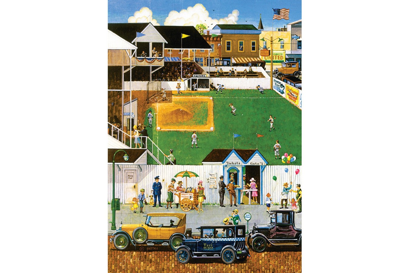 Puzzle Master Pieces - World\'s Smallest - Before the big game, 1.000 piese mini (Master-Pieces-31904)