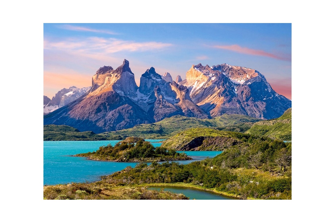 Puzzle Castorland - Torres del Paine, Patagonia, Chile, 1.500 piese (15095)