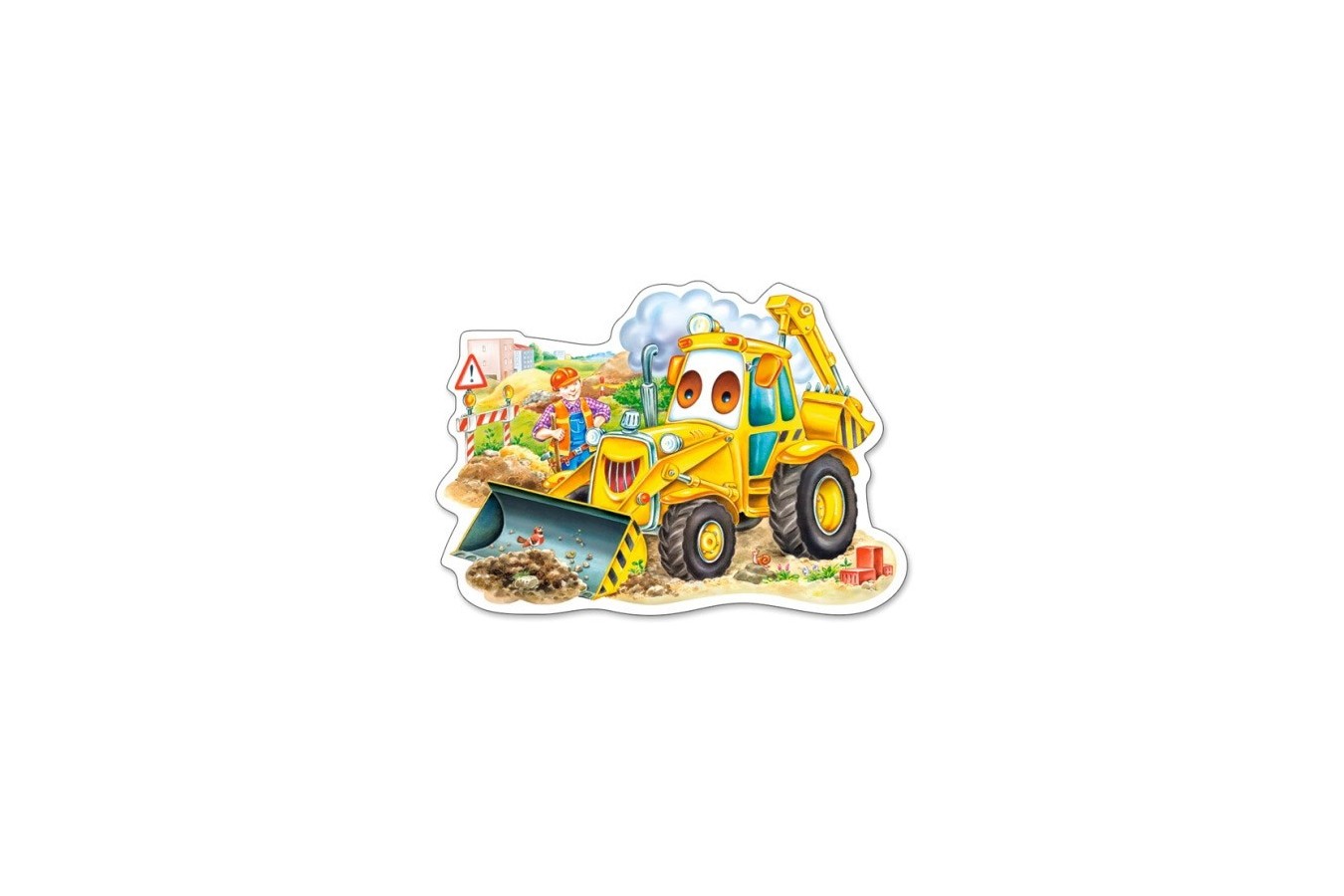 Puzzle Castorland Midi - A Smiling Digger, 15 Piese