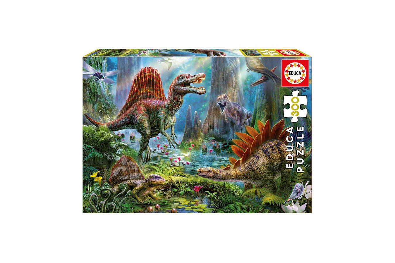 Puzzle Educa - Dinosaurs, 300 piese (16366)