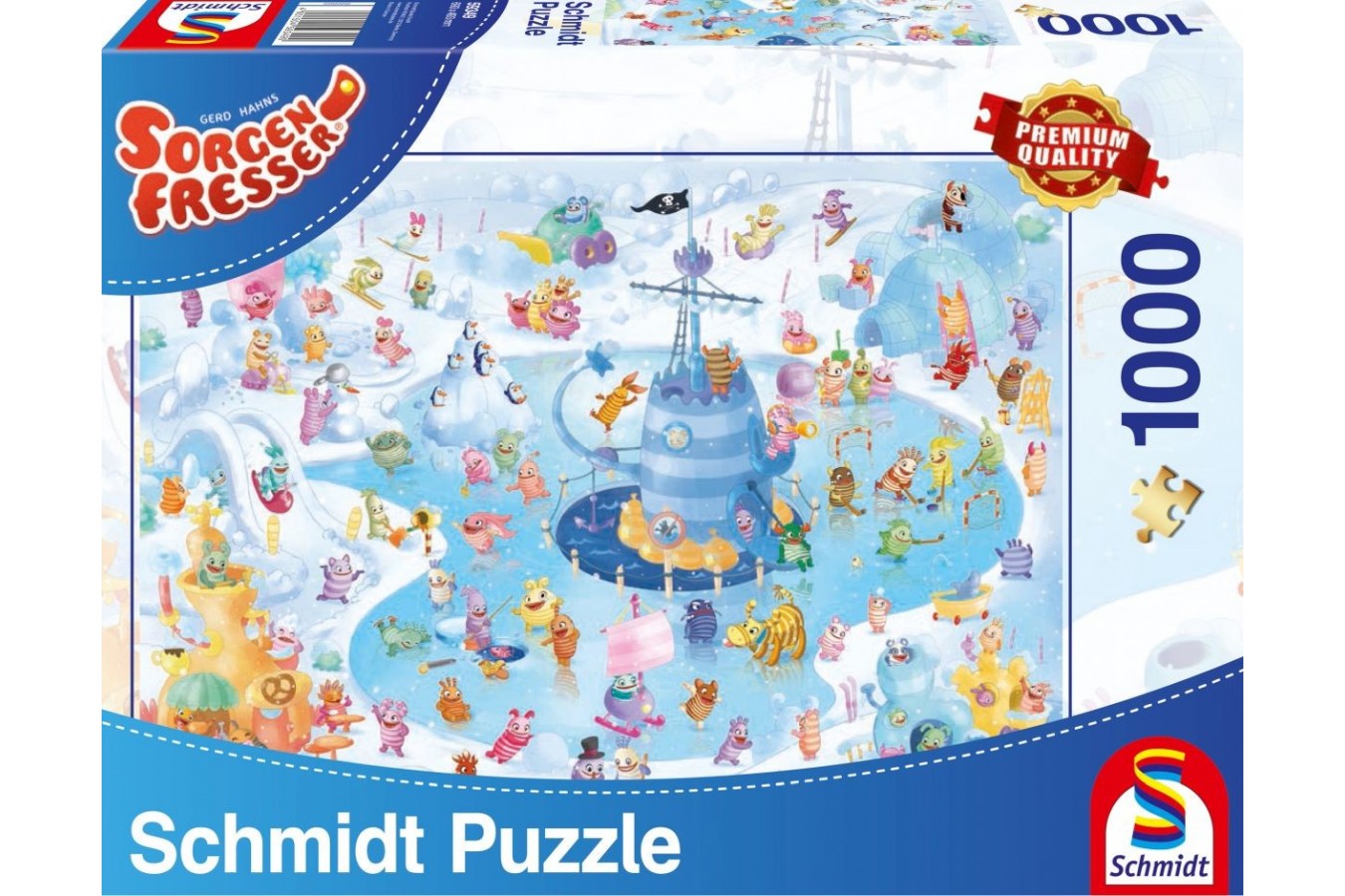 Puzzle Schmidt - Distractie de iarna, 1.000 piese (59371)