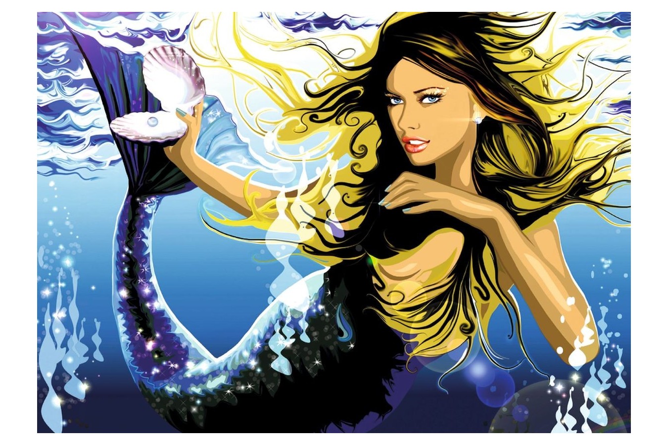 Puzzle Schmidt - Mandy Reinmuth: Sirena, 1.000 piese (59452)