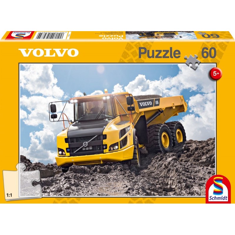 Puzzle Schmidt - Volvo A30G, 60 piese (56285)