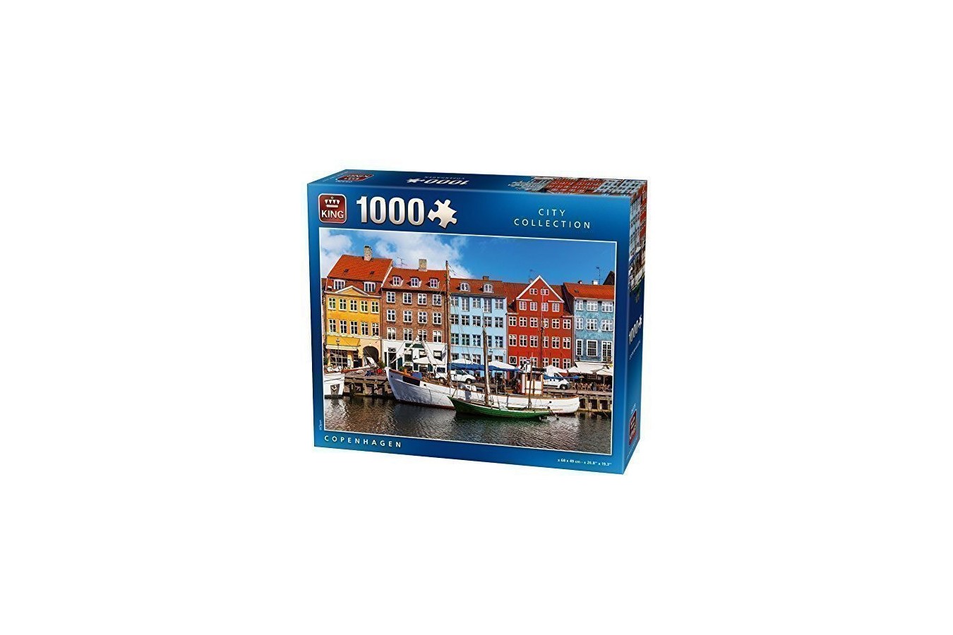 Puzzle King - Copenhagen, 1.000 piese (05370)