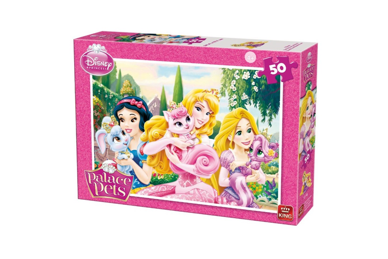 Puzzle King - Disney Princess - Palace Pets, 50 piese (05314-A)