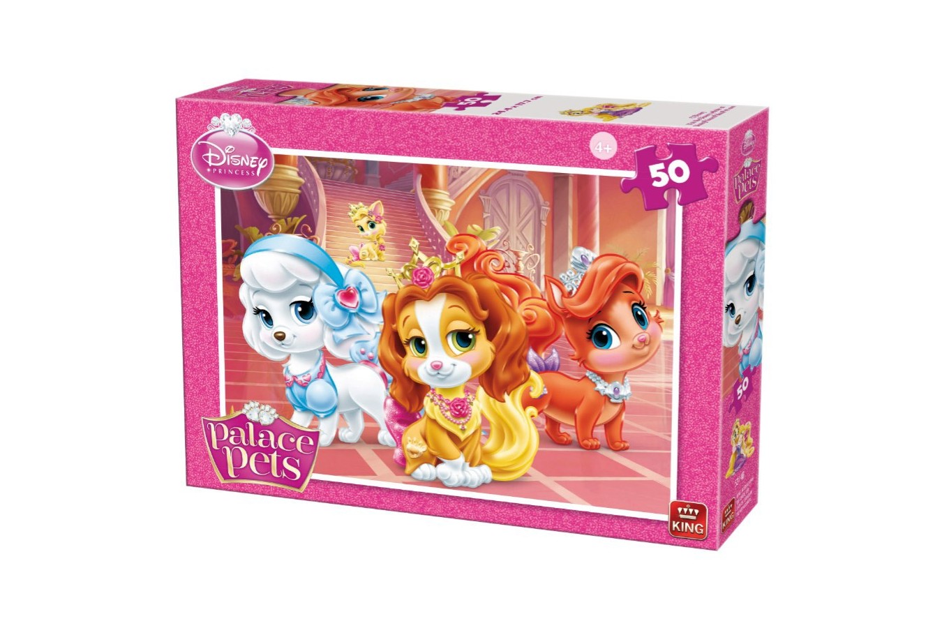 Puzzle King - Disney Princess - Palace Pets, 50 piese (05314-B)