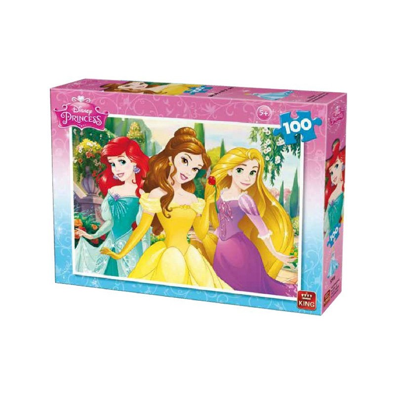 Puzzle King - Disney Princess, 100 piese (05291-B)