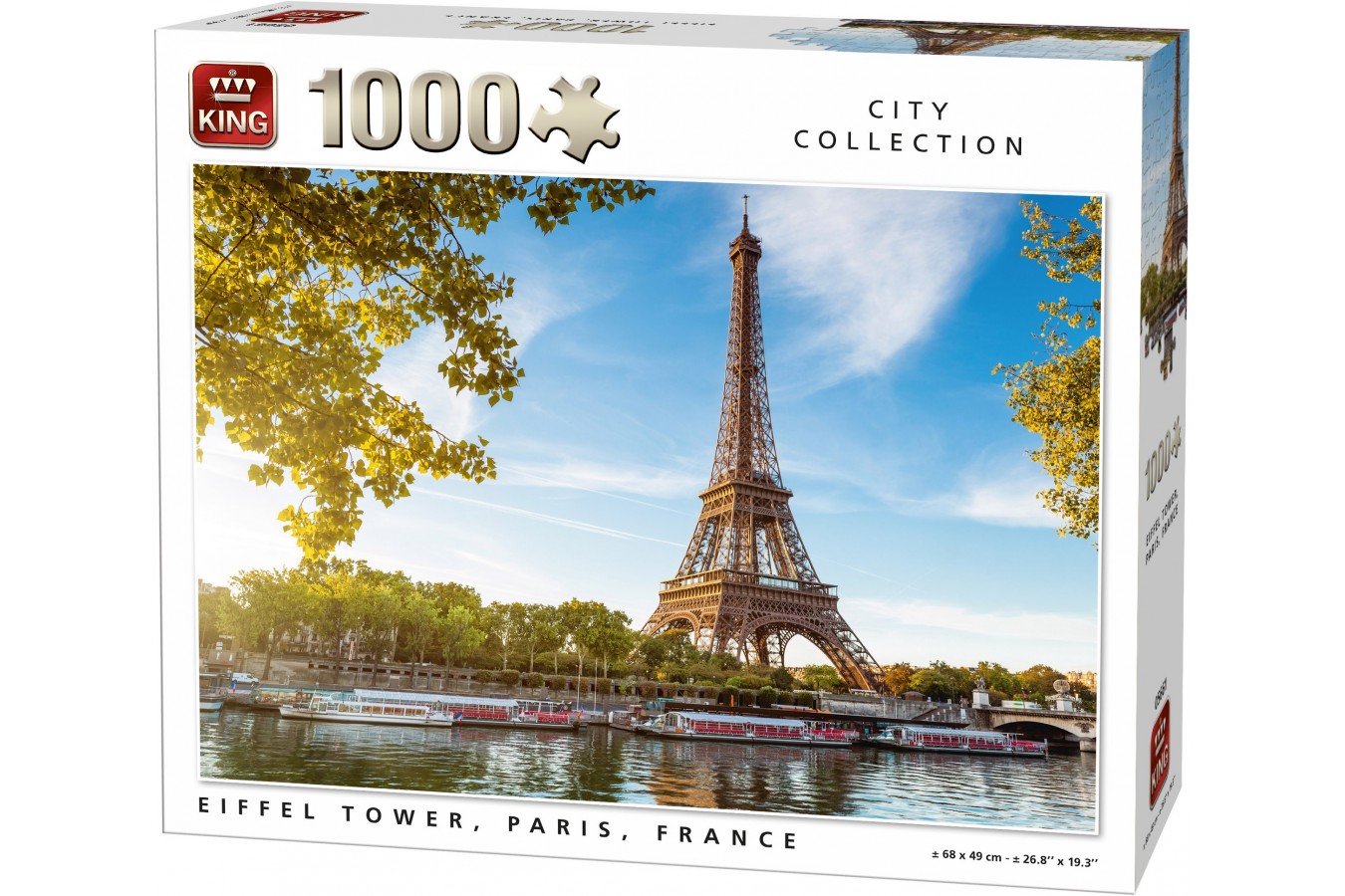 Puzzle King - Eiffel Tower, 1.000 piese (05661)