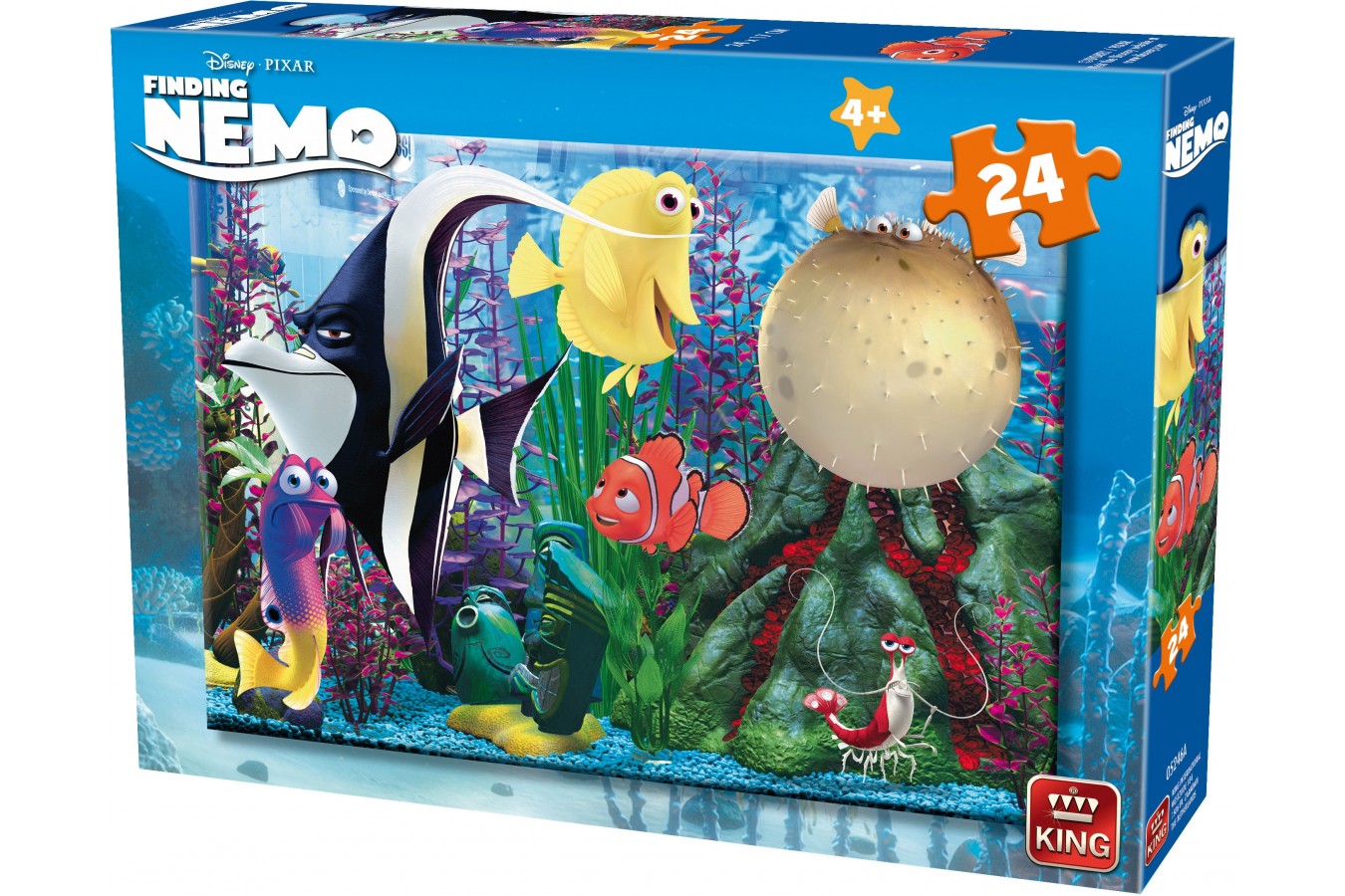 Puzzle King - Finding Nemo, 24 piese (king-Puzzle-05246-A)