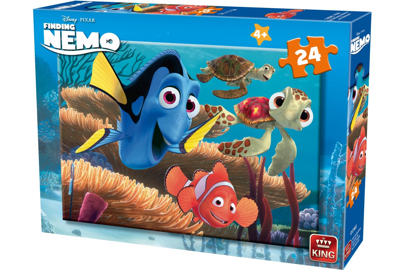 Puzzle King - Finding Nemo, 24 piese (king-Puzzle-05246-B)