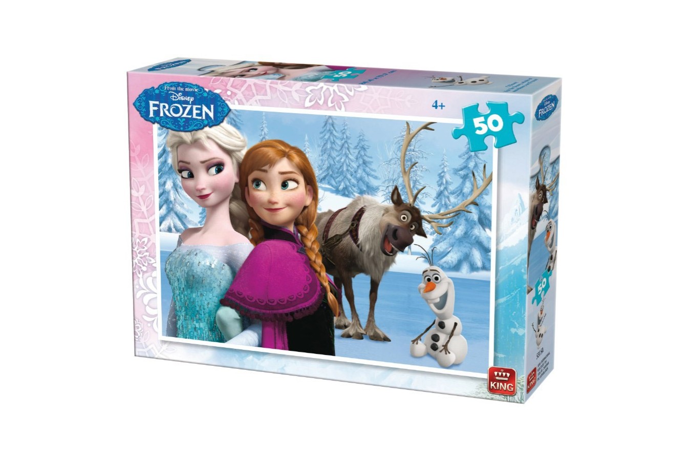 Puzzle King - Frozen, 50 piese (05315-A)