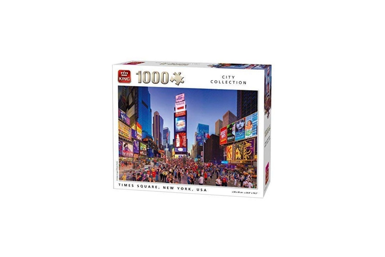 Puzzle King - Times Square, New York, 1.000 piese (05707)