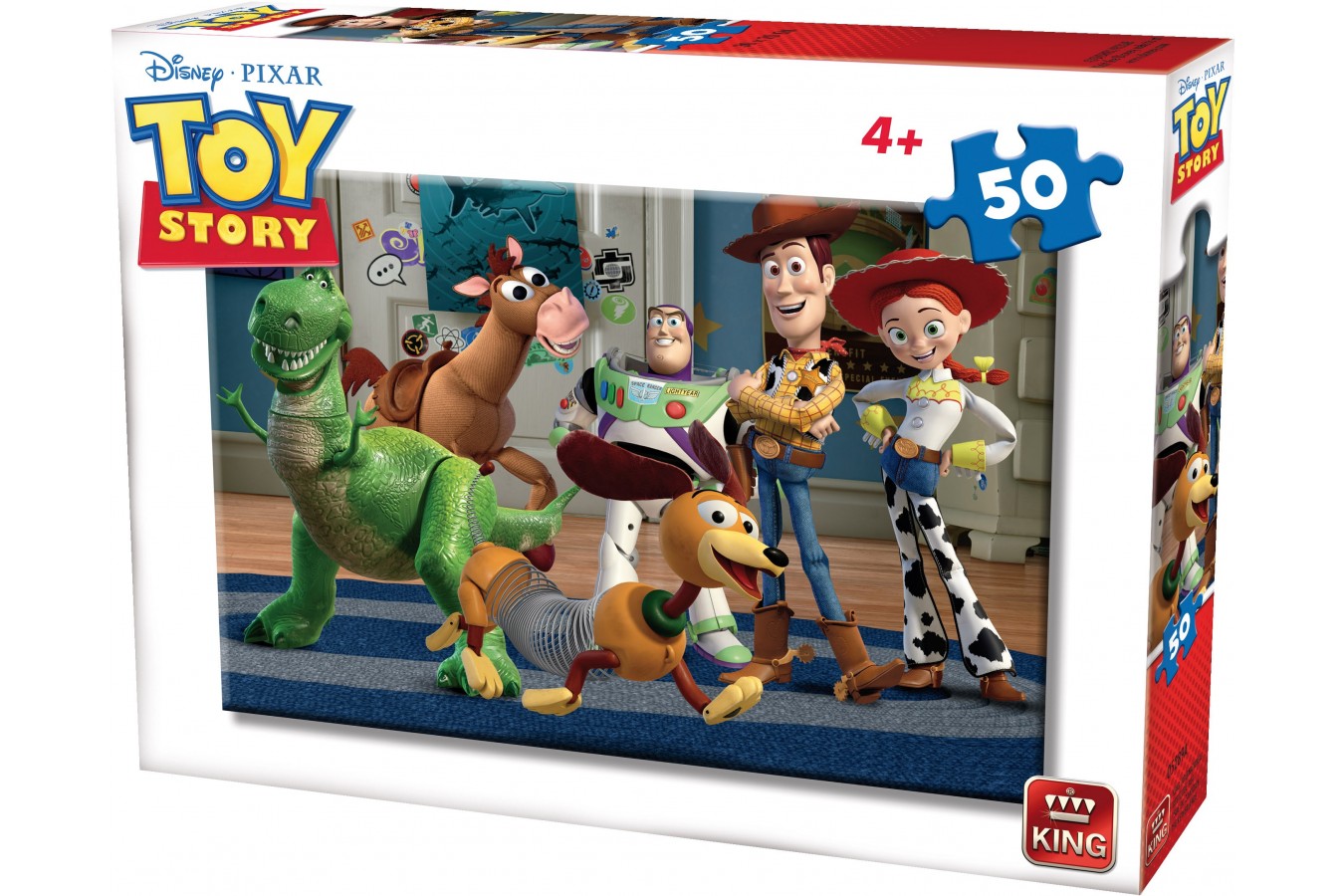 Puzzle King - Toy Story, 50 piese (05289-A)