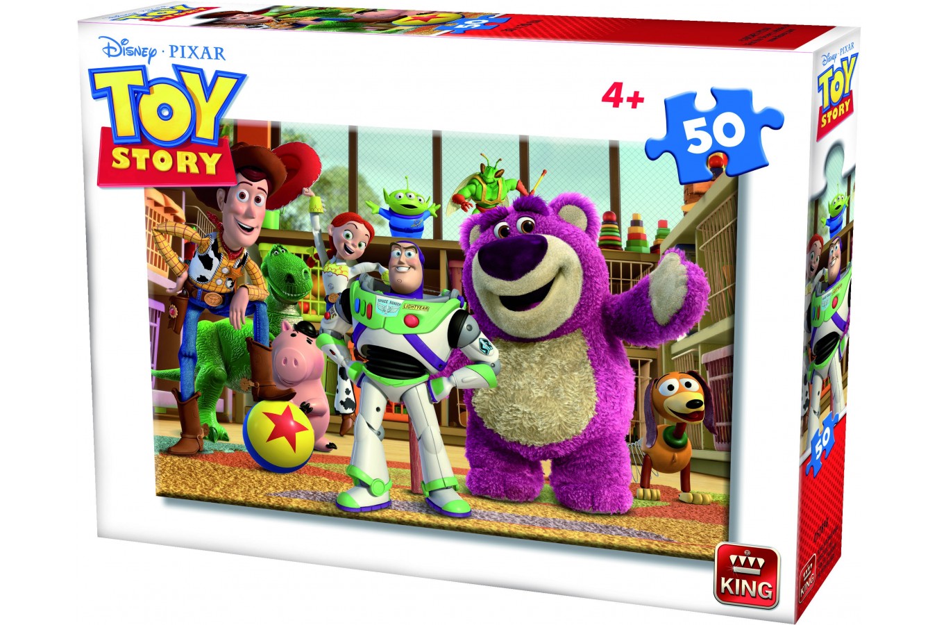 Puzzle King - Toy Story, 50 piese (king-Puzzle-05289-B)