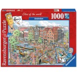 Puzzle Ravensburger - Amsterdam, 1000 Piese (19192)