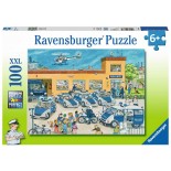 Puzzle Ravensburger - At the Police Station, 100 Piese Xxl (10867)