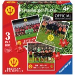 Puzzle Ravensburger -Belgian Red Devils 2016, 25/36/49 Piese (06852)