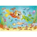 Puzzle Ravensburger -Diving, 2X12 Piese (07603)
