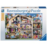 Puzzle Ravensburger - Gelini -Dollhouse, 5000 Piese (17434)