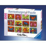 Puzzle Ravensburger - Keith Haring:Retrospective, 1000 Piese (15615)