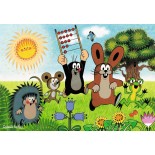 Puzzle Ravensburger - Learning with the Mole , 2X12 Piese (07558)