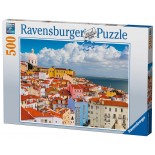 Puzzle Ravensburger -Lisbon, Portugal, 500 Piese (14757)