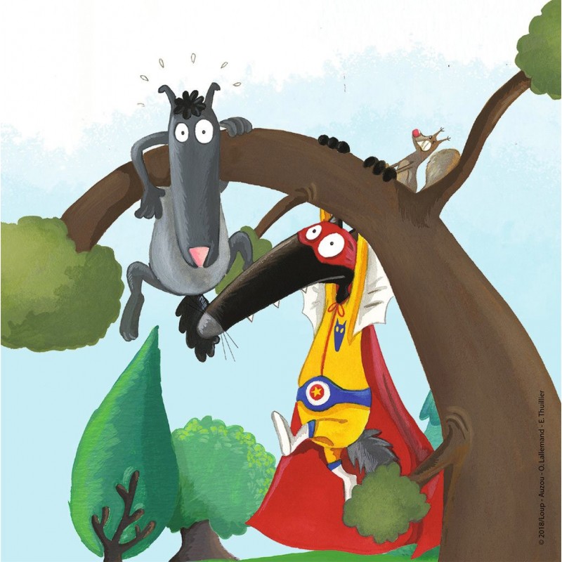 Puzzle Ravensburger - Loup, 3X49...