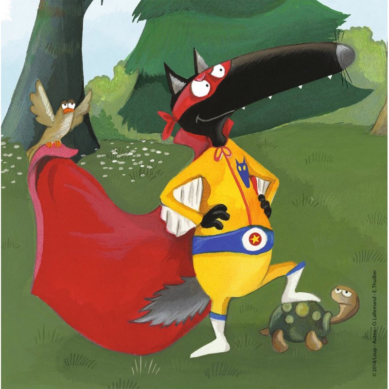 Puzzle Ravensburger - Loup, 3X49...