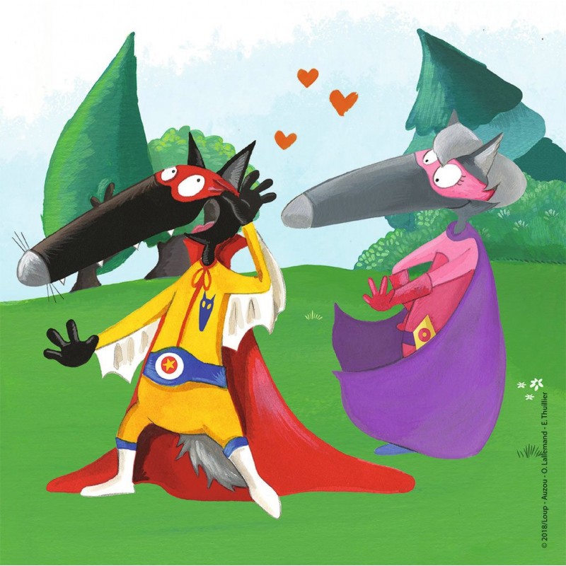 Puzzle Ravensburger - Loup, 3X49...